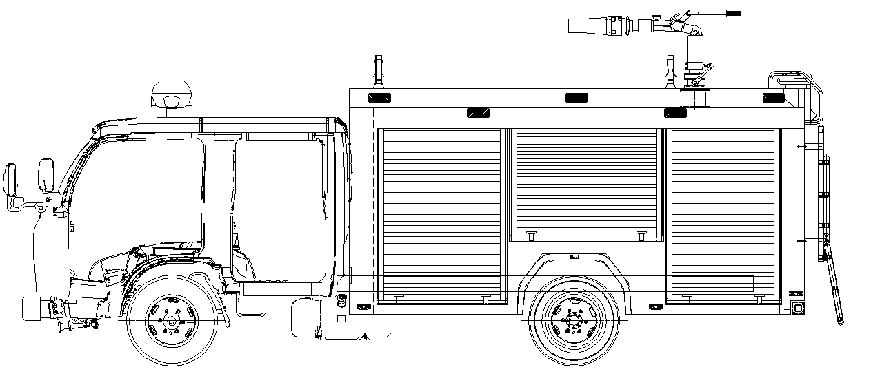 2.3噸中小型水罐消防車